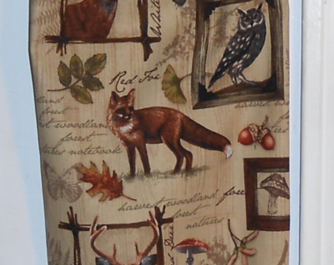 211# Plastic Grocery Bag Holder Wild Animals Fox Wolves Plastic Bag Holder