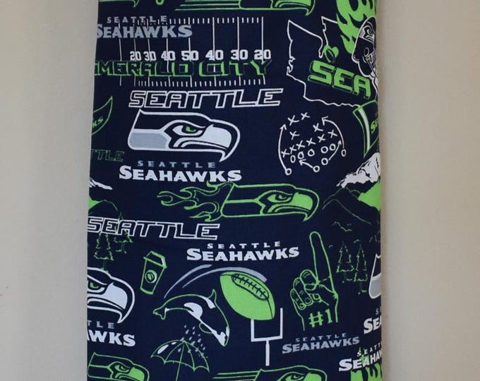 471# Seattle Seahawks Plastic Grocery Bag Holder  NFL plastic bag holder
