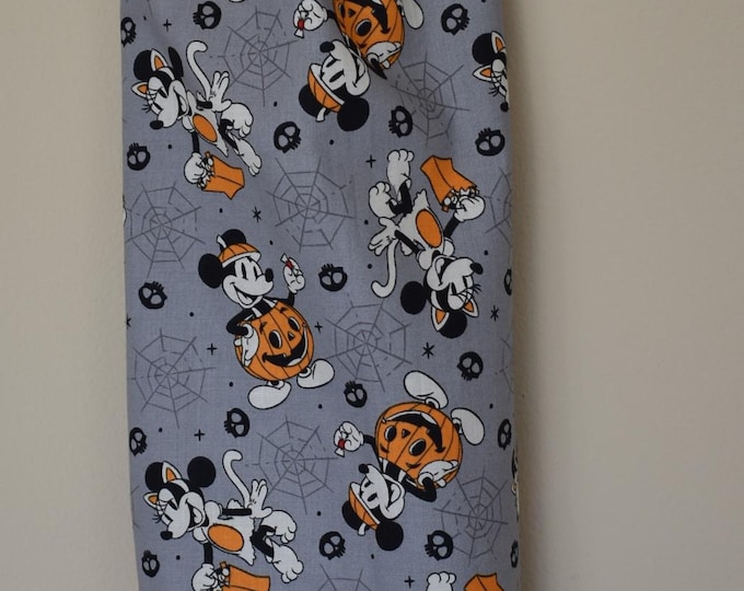 Mickey 145# Mouse Halloween Pumpkins Holiday Plastic Grocery Bag Holder