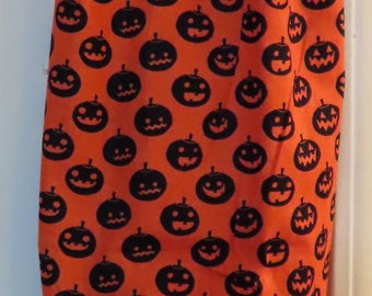 396# Plastic Grocery Bag Holder Halloween Pumpkins Holiday Plastic Bag Holder