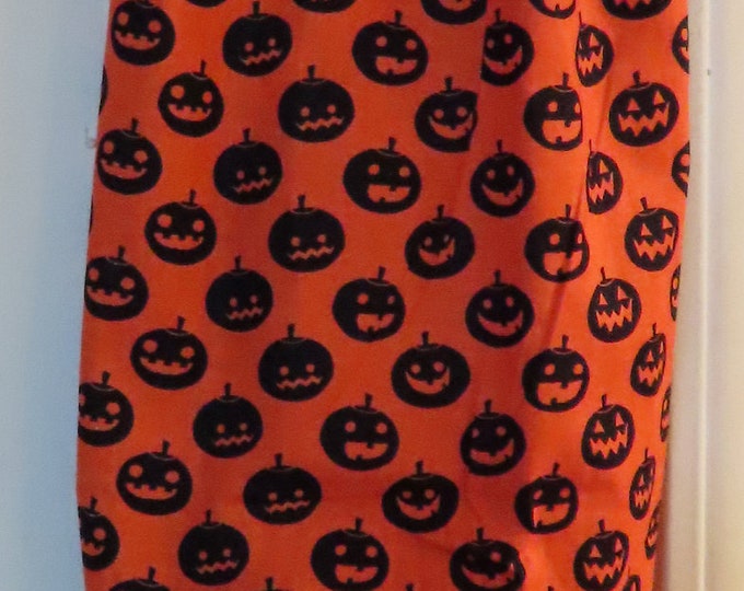 396# Plastic Grocery Bag Holder Halloween Pumpkins Holiday Plastic Bag Holder