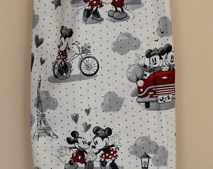 221# Plastic Grocery Bag Holder Mickey and Minnie Mouse Disney plastic bag holder