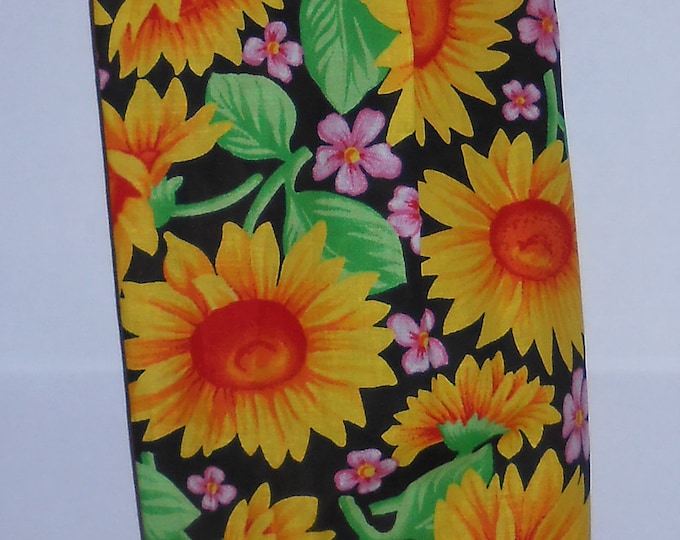 236# Plastic Grocery Bag Holder Sunflowers plastic bag holder