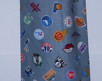 415# Basketball Team Logo's Plastic Grocery Bag Holder Plastic Bag Holder