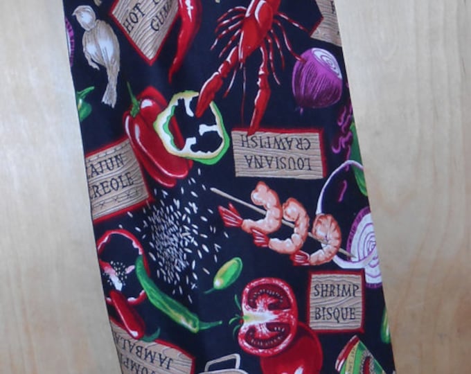 154# Plastic Grocery Bag Holder Cajun Creole Gumbo Plastic bag holder