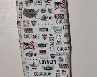 119# Plastic Grocery Bag Holder Americana Plastic Bag Holder