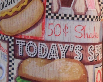 Diner 307# Plastic Grocery Bag Holder Foods Kitchen Hot Dogs Hamburgers plastic bag holder