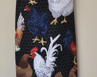 Roosters 153# Plastic Grocery Bag Holder  Animals plastic bag holder