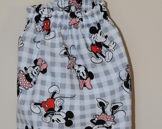 403# Mickey and Minnie Mouse Plastic Grocery Bag Holder Disney plastic bag holder