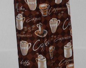 46# Plastic Grocery Bag Holder Cappuccino Coffee Kitchen Plastic Bag Holder