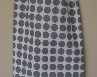 Dots 404# Pattern Plastic Grocery Bag Holder Grey Dots  plastic bag holder