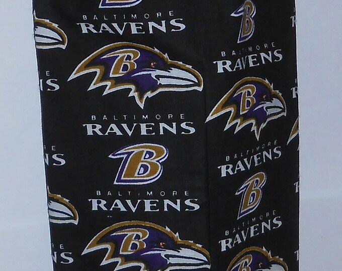 123# Plastic Grocery Bag Holder  Baltimore Ravens  NFL Football plastic bag holder