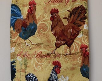 283#   Roosters Plastic Grocery Bag Holder