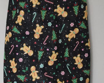 Ginger Bread 312# Christmas Plastic Grocery Bag Holder Cookies Food Plastic Bag Holders