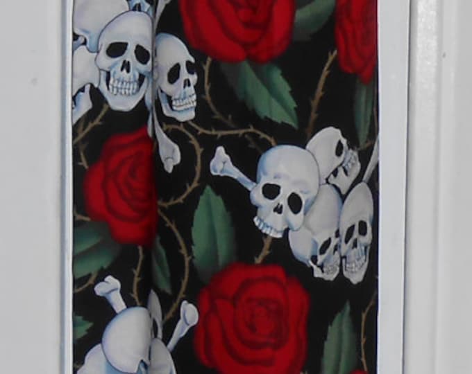 280# Plastic Grocery Bag Holder Skulls and Roses plastic bag holder