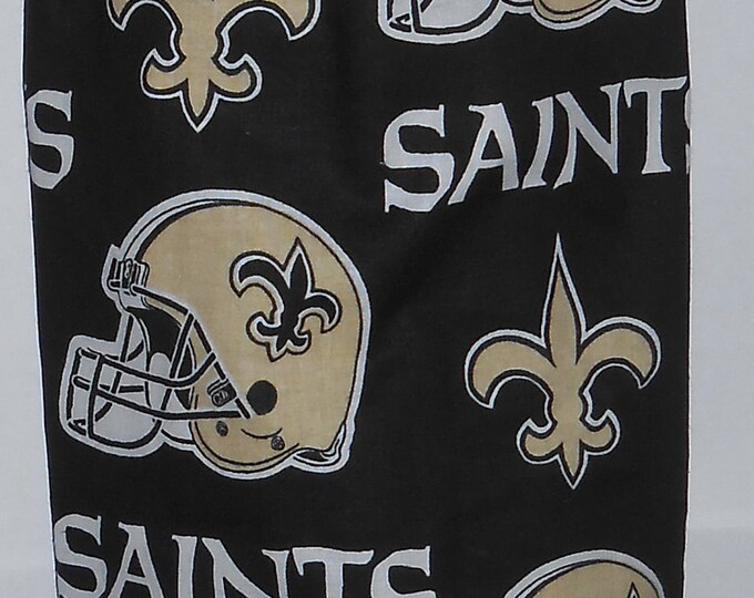 128# Plastic Grocery Bag Holder New Orleans Saints NFL Football plastic bag holder