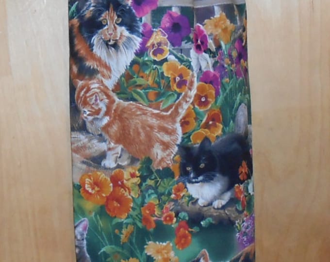 79# Plastic Grocery Bag Holder Calico Cats Plastic Bag Holder