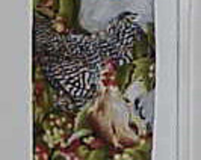 105# Plastic Grocery Bag Holder Roosters   Plastic Bag Holder
