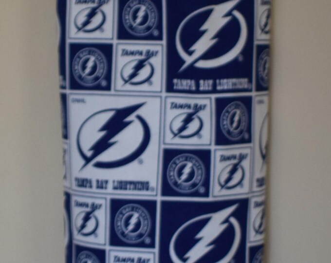 475# Tampa Bay Lightening Plastic Grocery Bag Holder NHL plastic bag holder