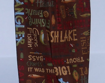 Fishing Signs 158# Plastic Grocery Bag Holder  Signs Bar Boat  plastic bag holder