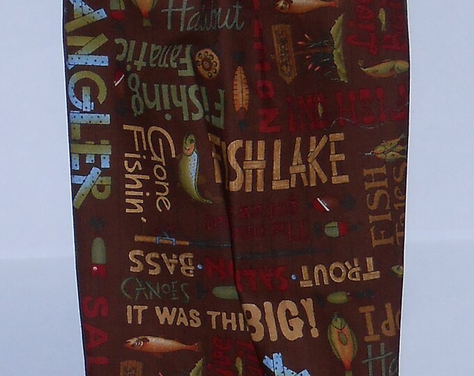 158# Plastic Grocery Bag Holder  Gone Fishing plastic bag holder