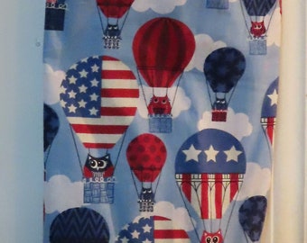 69# Plastic Grocery Bag Holder  Hot Air balloons Americana Plastic Bag Holder