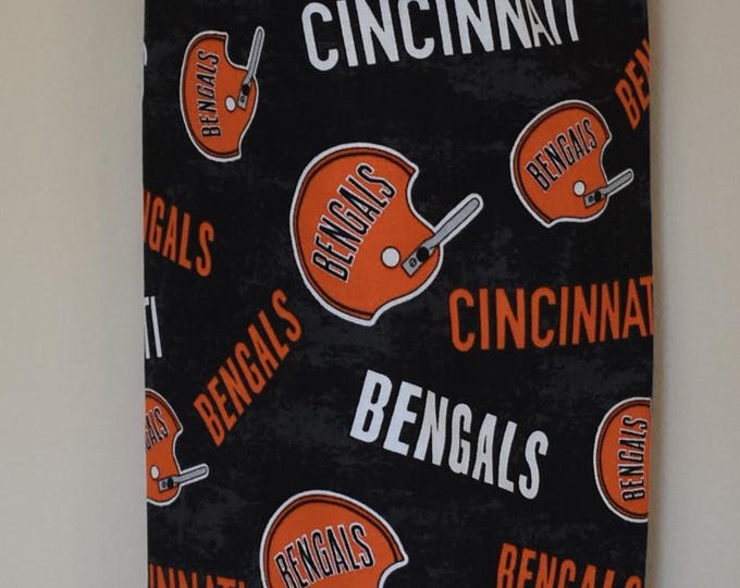 472# Cincinnati Bengals Plastic Grocery Bag Holder  NFL plastic grocery  bag holder