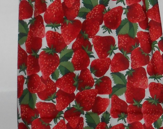 261# Plastic Grocery Bag Holder Strawberry  plastic bag holder