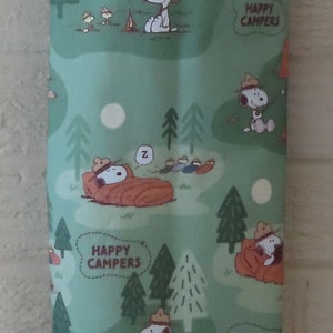 114# Plastic Grocery Bag Holder  Snoopy Camping Plastic Bag Holder