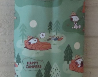 Snoopy 114# Camping  Plastic Grocery Bag Holder Peanuts Plastic Bag Holder