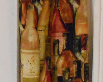 262# Plastic Grocery Bag Holder Wine Plastic Bag Holder