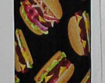 18# Plastic Grocery Bag Holder  Cheese Hamburgers Bacon  plastic bag holder