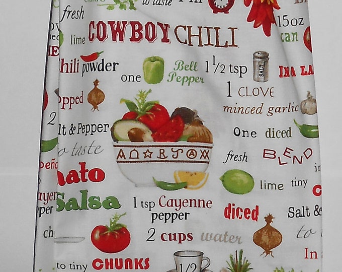433# Plastic Grocery Bag Holder Salsa Peppers   Food plastic bag holder