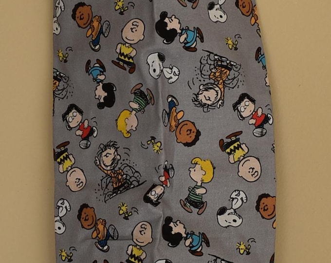 215# Charlie Brown and Peanuts Plastic Grocery Bag Holder