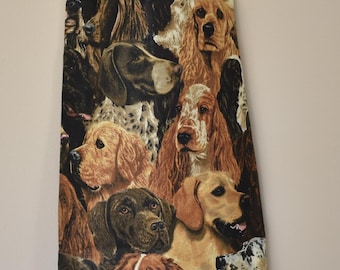 Dogs 198# Plastic Grocery Bag Holder  Hunting Animals  plastic bag holder