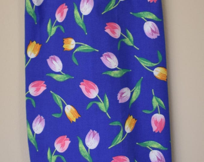 Tulips 107# Floral Plastic Grocery Bag Holder Flowers plastic bag Holder