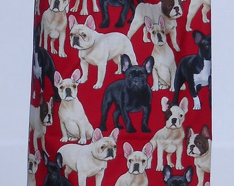 314# Plastic Grocery Bag Holder  Pug Puppies Plastic Bag Holder