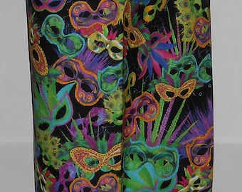 230# Mardi Gras Design Plastic Grocery Bag Holder  Plastic Bag Holder