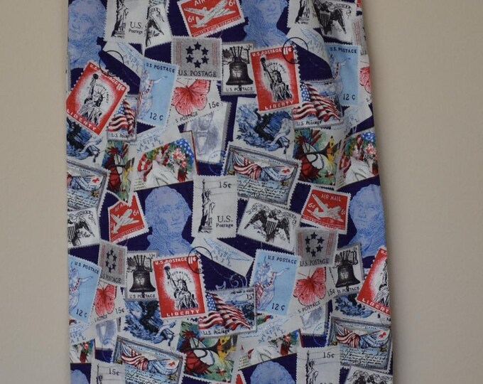 Stamps 70# USA Plastic Grocery Bag Holder Patriotic  Plastic Bag Holder