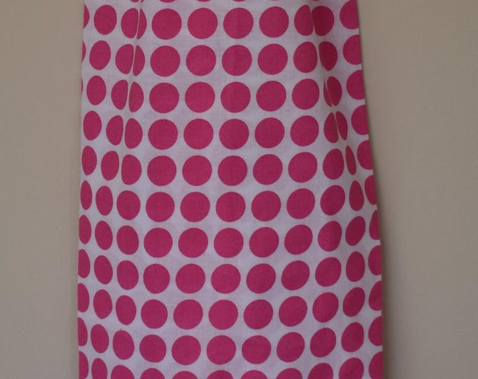 Dots 407# Plastic Grocery Bag Holder Pink Kitchen plastic bag holder