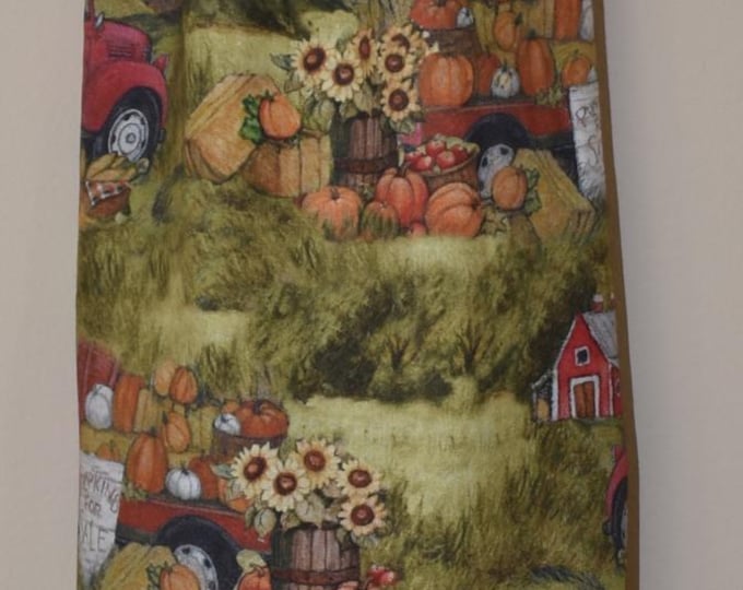 Farm 216#  Pumpkins Patriotic Plastic Grocery Bag Holder Farm Americana Plastic Bag Holder