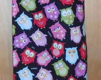 Owls 78# Retro Plastic Grocery bag Holder Animals Birds Plastic Bag Holder