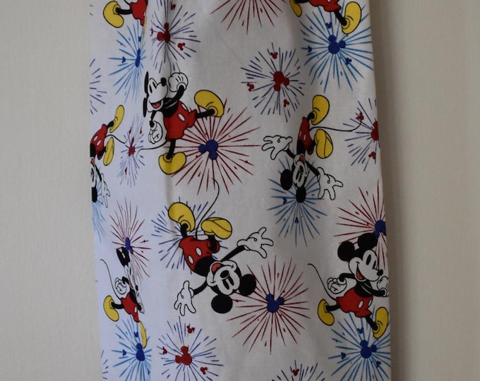 Mickey  296# Mouse Disney Plastic Grocery Bag Holder Patriotic Disney Plastic Bag Holder