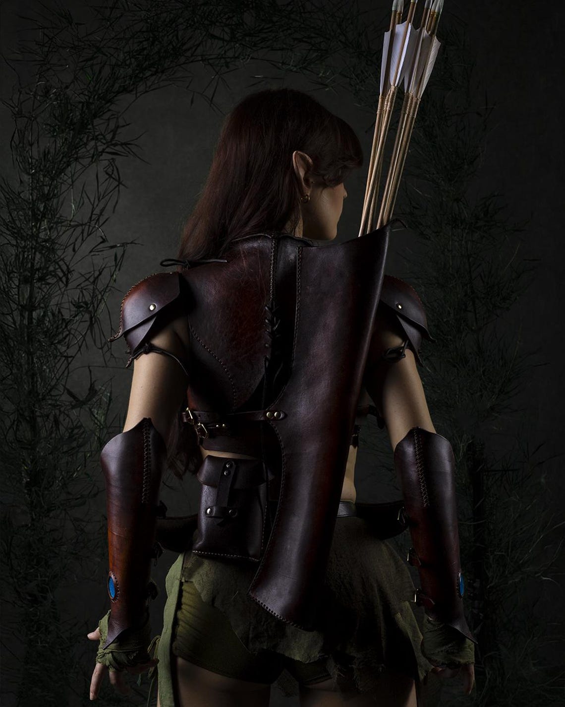 Leather Rogue Pattern Set - 'sylvaris' Collection - PDF DXF - Etsy