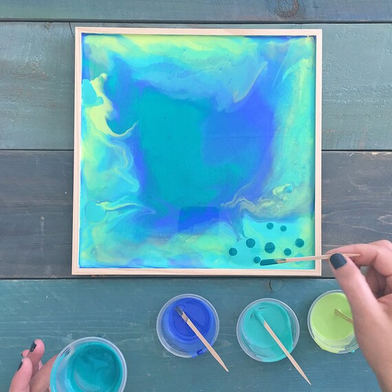 Acrylic Paint Pouring Kits - DIY Art in a Box - Arts and Crafts Ideas