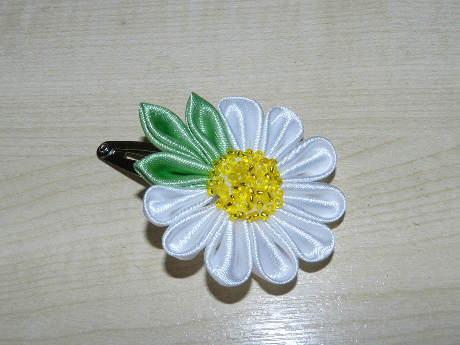 Kanzashi Flower PDF Tutorial_satin Ribbon_fabric Flower Etsy