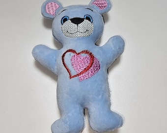 Teddy Toy Machine Embroidery Design: DIY ITH Plush (PDF Pattern)