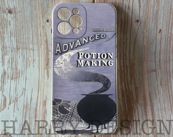Boektelefoonhoesje geavanceerd maken: vintage woordenboekontwerp, iPhone- en Samsung Galaxy-hoesje