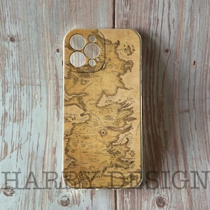 Westeros und freie Städte Karte iPhone 15 14 13 12 11 pro max Xs Xr 8 Plus SE Samsung Galaxy S24 Ultra S23 S22 s21 fe S20 S10 Note 20 10 9 Hülle