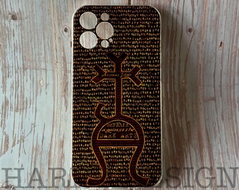 Telefoonhoesje Defense Against Dark Arts: vintage boekomslagontwerp, iPhone- en Samsung Galaxy-hoesje